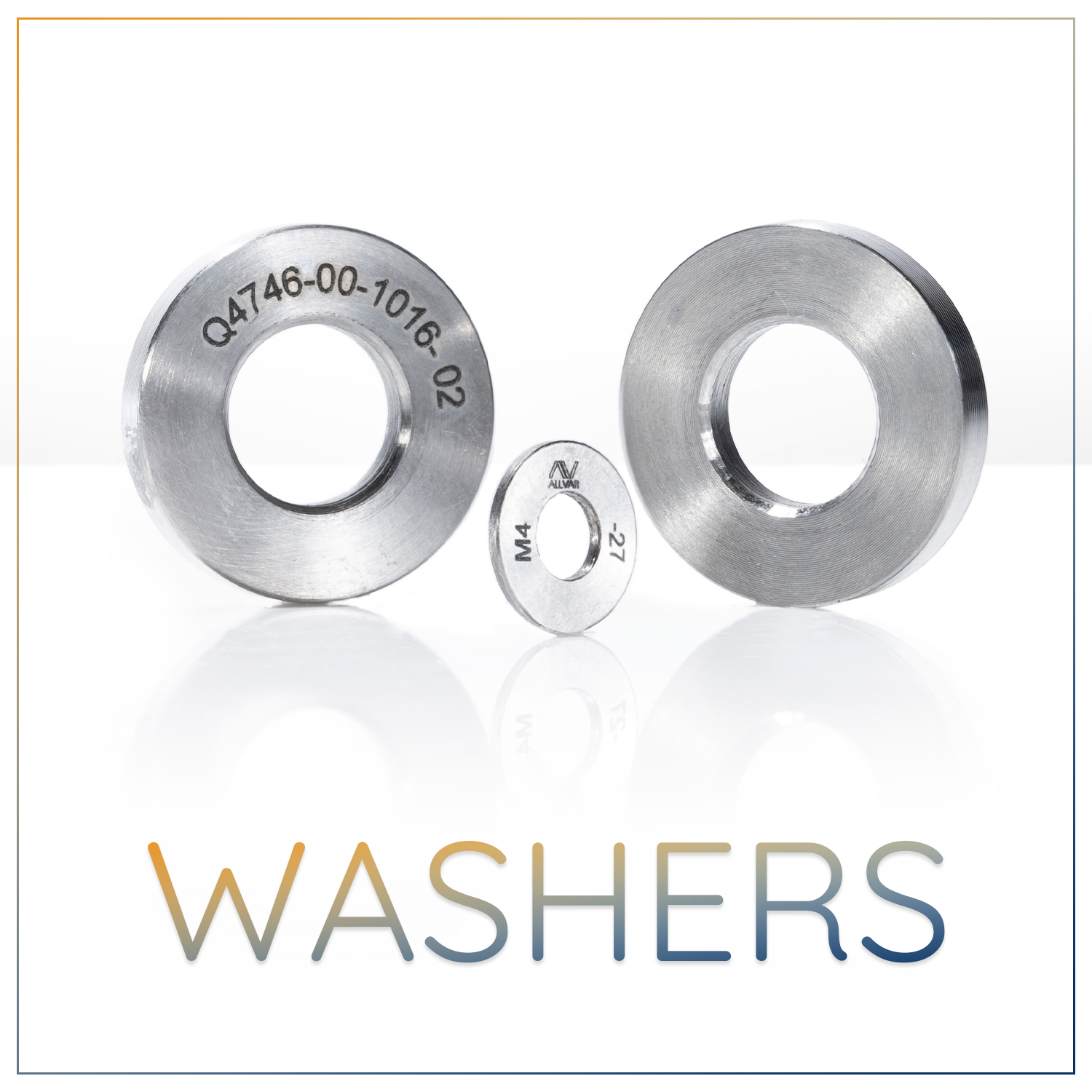 Athermal washers for constant force
