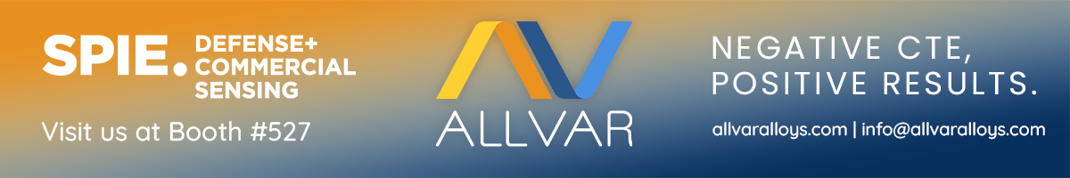 ALLVAR at Defense + Commercial Sensing 2023 - ALLVAR Alloys