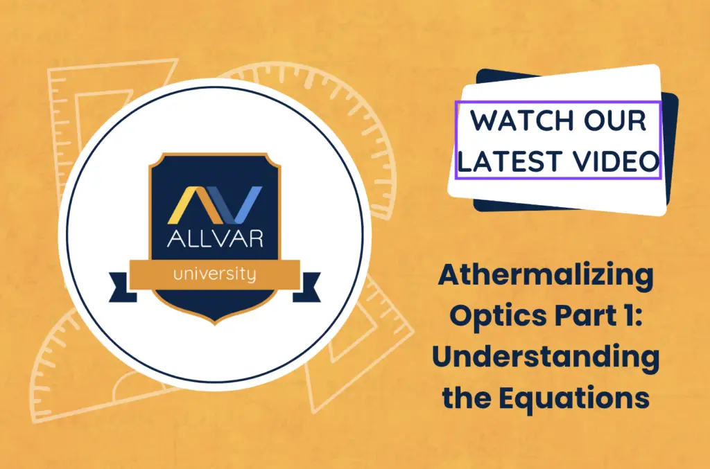 Athermalizing Optics Part 1: Understanding the background equations